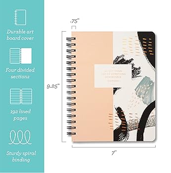 GO Journal ISSUE 01 02 03 05 4冊 Grow through what you go through - Spiral Bound Journal
